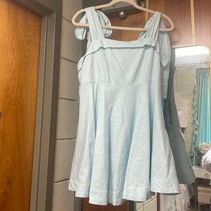 Mable design baby blue dress.